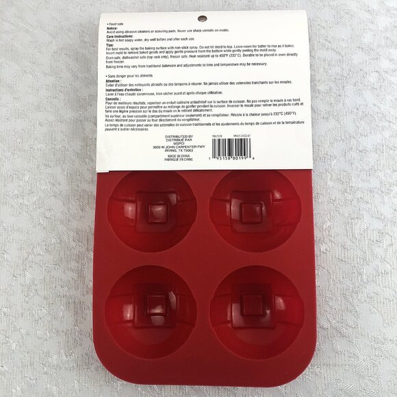 Celebrate It Christmas Holiday Set: Santa Metal Pan&Santa Belt Silicone Mold NWT - Picture 8 of 13